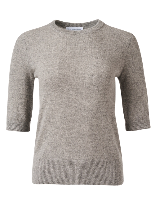 Product image - White + Warren - Grey Cashmere Sweater
