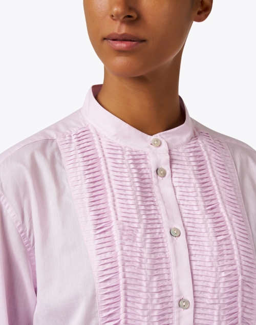 Extra_1 image - Figue - Nathan Lilac Cotton Shirt