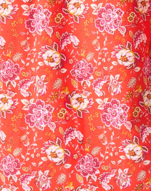 Fabric image - Jude Connally - Kerry Red Floral Dress