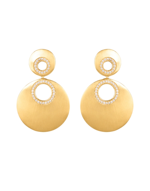 Product image - Dean Davidson - Gold Pave Statement Earrings