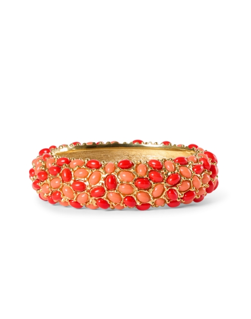 Product image - Kenneth Jay Lane - Red and Coral Cabochon Bracelet