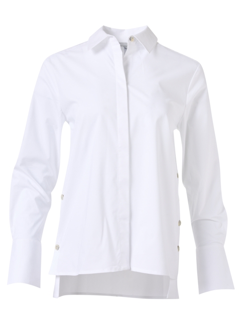 Product image - Hinson Wu - Maxine White Stretch Cotton Shirt
