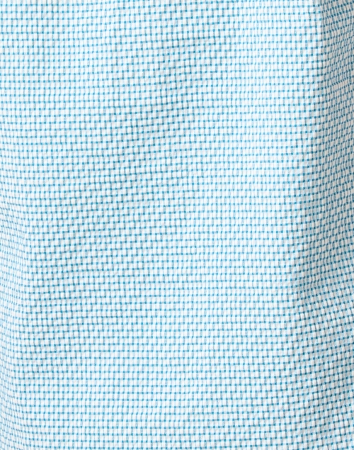 Fabric image - Peace of Cloth - Kyle Blue Seersucker Polo Dress
