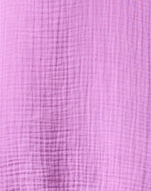Fabric image - Xirena - Avery Purple Cotton V-Neck Top