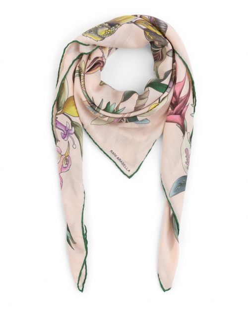 Product image - Rani Arabella - Pink Bird Silk Cashmere Scarf