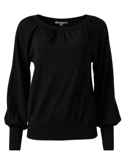 Product image - Elliott Lauren - Black Balloon Sleeve Sweater
