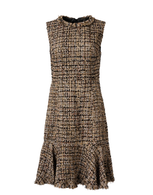 Product image - Kobi Halperin - Reilly Gold Lurex Tweed Sheath Dress