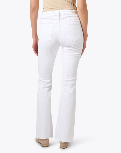 Back image - AG Jeans - Farrah White Bootcut Jean