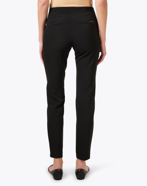 Back image - MAC Jeans - Anna Black Slim Pant