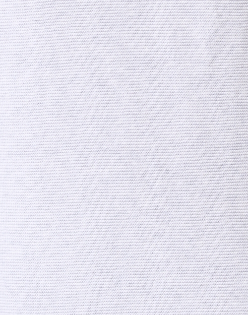 Fabric image - Kinross - Grey Cotton Garter Stitch Sweater