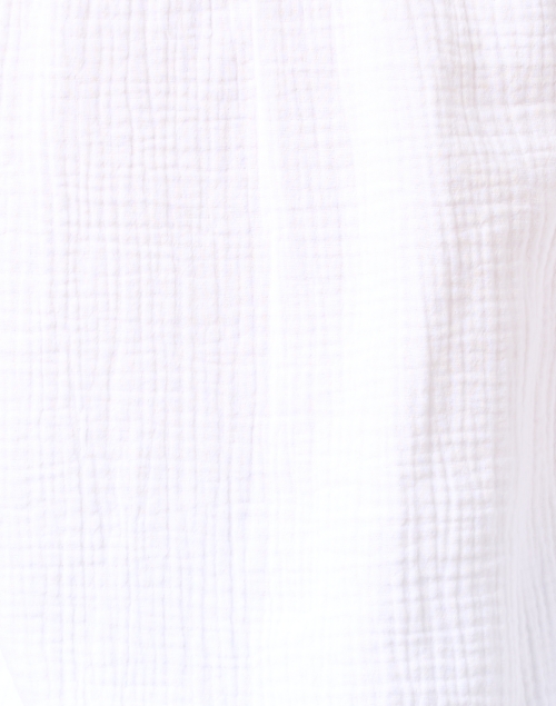 Fabric image - Figue - Lianna White Cotton Top