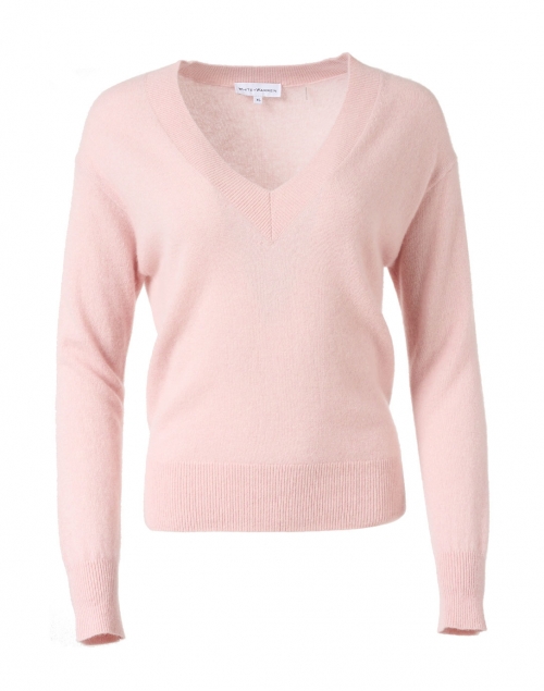 Product image - White + Warren - Blush Heather Essential Cashmere Sweater