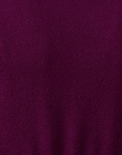 Fabric image - Kinross - Plum Cashmere Wrap Sweater
