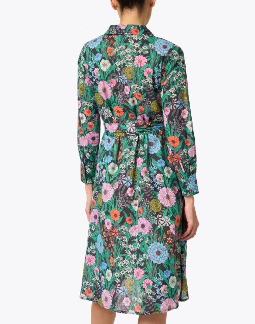 Ro's Garden - Ross Green Floral Shirt Dress