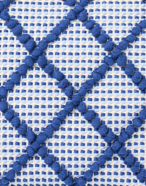 Fabric image - Casa Isota - Grazia Blue Woven Crossbody Bag