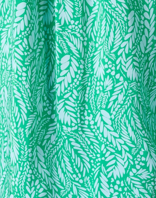 Fabric image - Shoshanna - Sunny Green Print Top