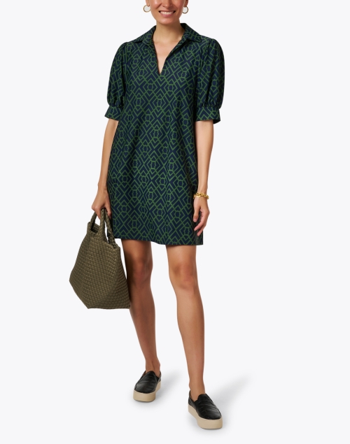 Look image - Jude Connally - Emerson Green and Black Print Dress