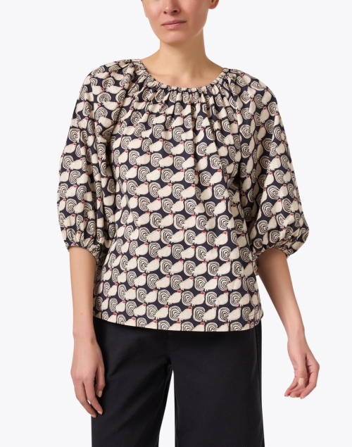 Front image - Frances Valentine - Bliss Chicken Print Top