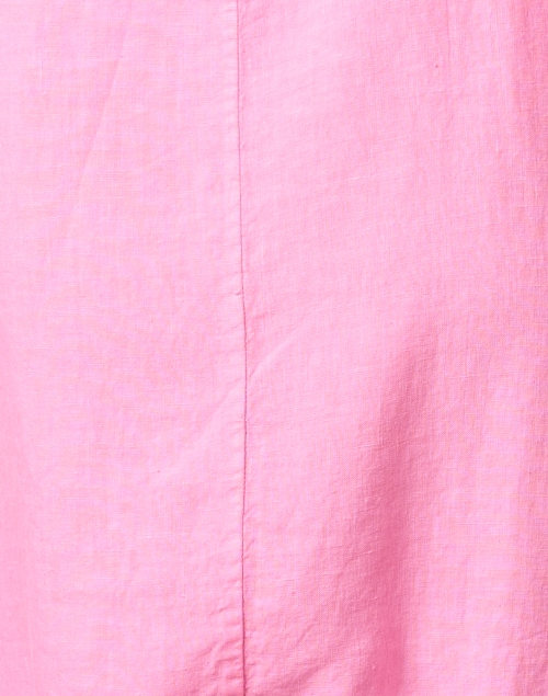 Fabric image - 120% Lino - Aurora Pink Linen Shirt Dress