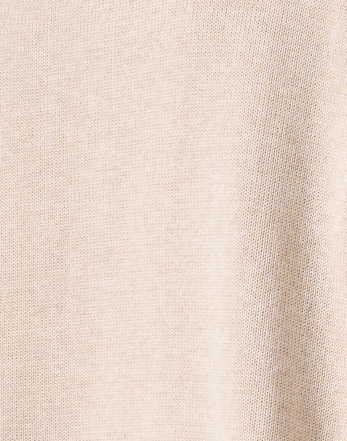 Fabric image - Repeat Cashmere - Sand Cotton Knit Pullover