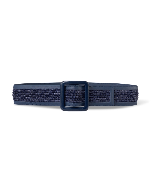 Product image - Weekend Max Mara - Bocca Navy Woven Raffia Belt