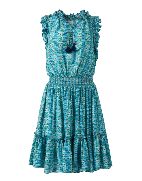 Product image - Poupette St Barth - Triny Turquoise Print Dress 
