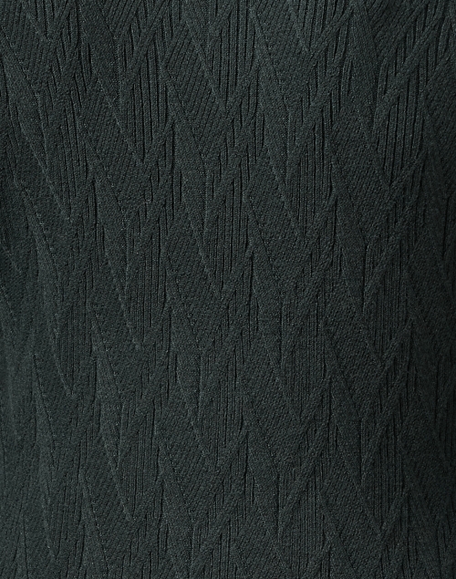 Fabric image - Ecru - Forest Green Sweater
