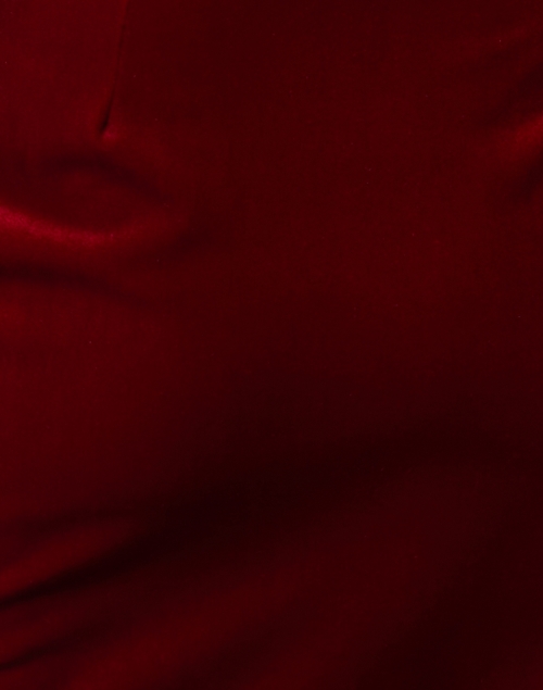 Fabric image - Chiara Boni La Petite Robe - Maly Red Velvet Dress