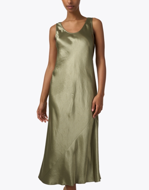 Front image - Max Mara Leisure - Talete Green Slip Dress
