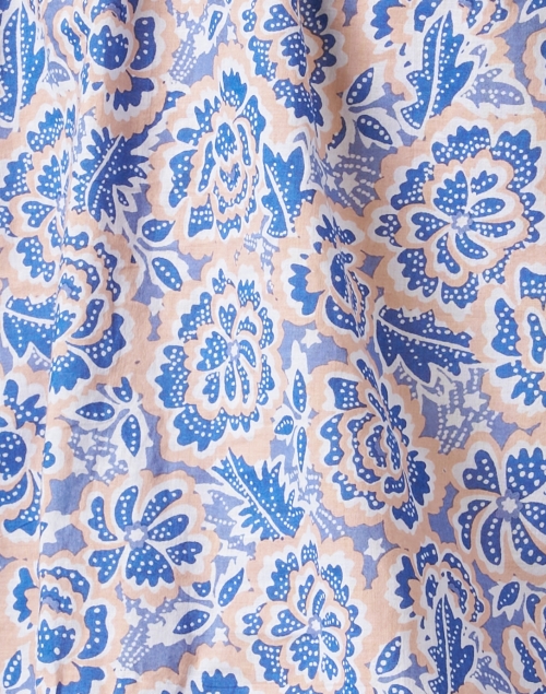 Fabric image - Banjanan - Elise Blue Floral Top