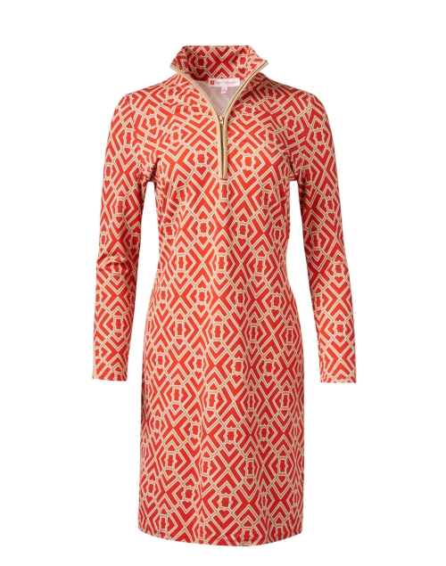Product image - Jude Connally - Anna Orange Print Dress