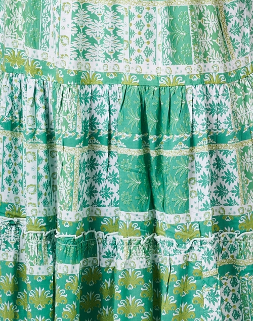 Fabric image - Walker & Wade - Kaia Green Print Dress