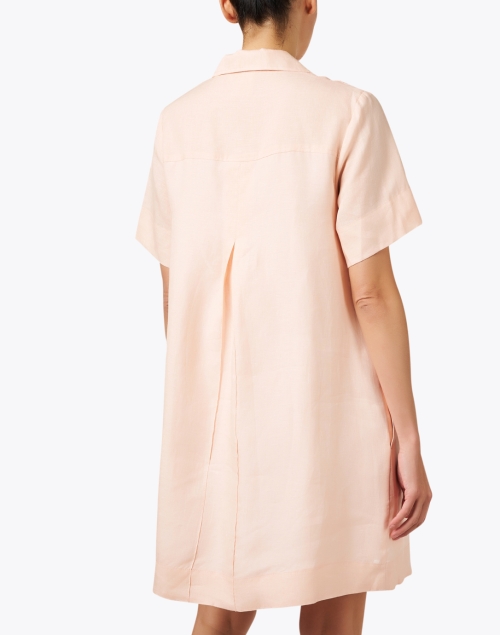 Back image - Finley -  Marcia Blush Linen Dress