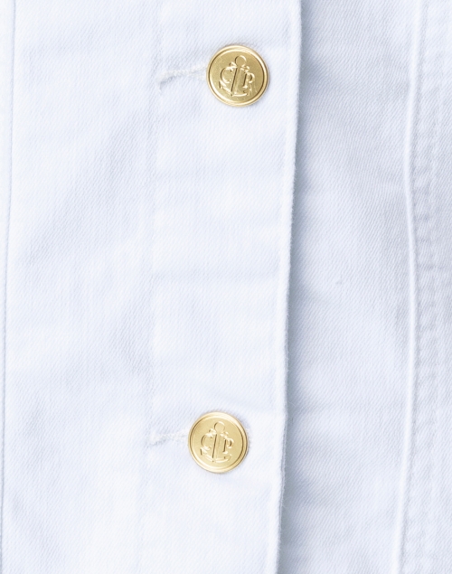Fabric image - Cortland Park - White Denim Jacket