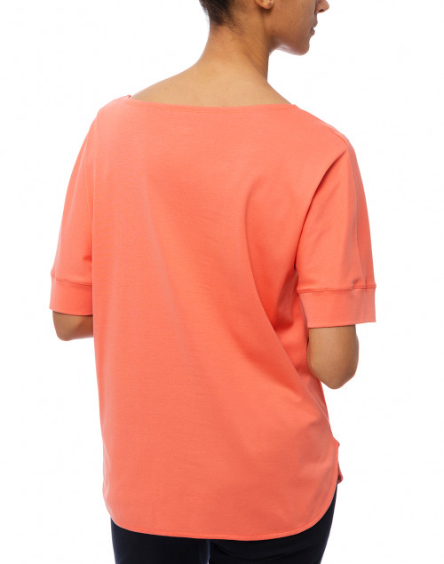 Marc Cain - Coral Knot Stretch Cotton Top 