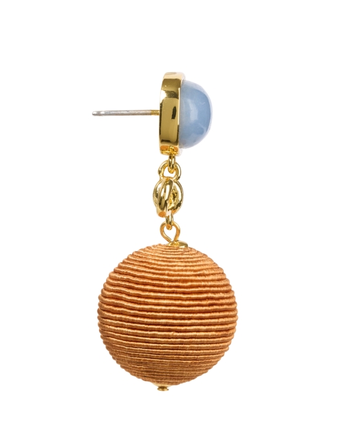 Front image - Lizzie Fortunato - French Knot Drop Earrings
