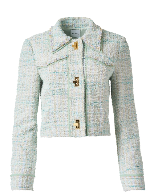 Product image - St. John - Mint Green Tweed Jacket 
