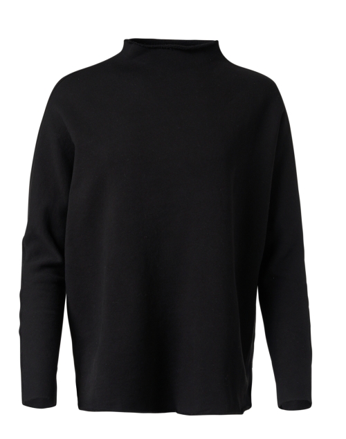 Product image - Frank & Eileen - Black Cotton Funnel Neck Sweater