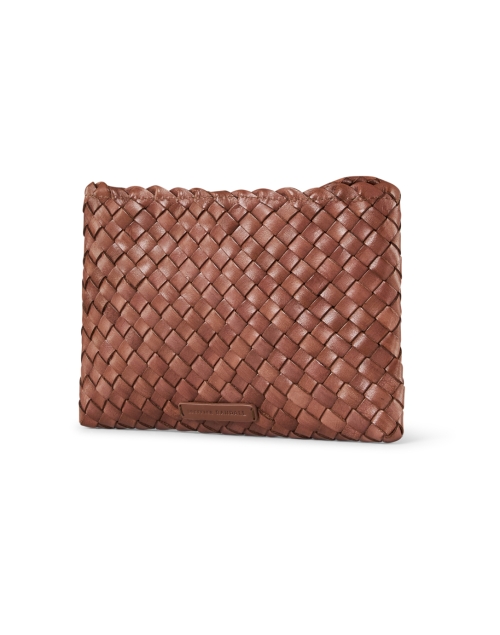 Front image - Loeffler Randall - Marison Brown Woven Leather Bag