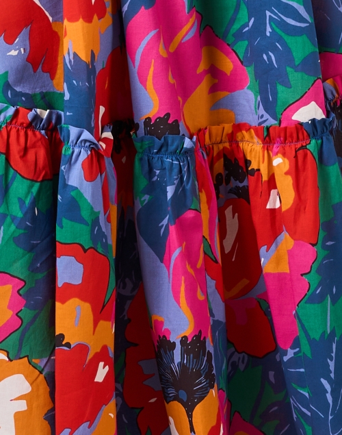 Fabric image - Loretta Caponi - Melinda Multi Print Halter Dress