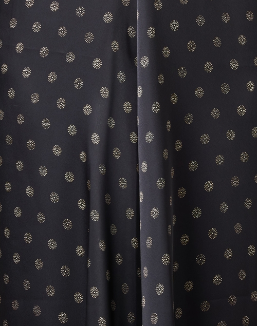 Fabric image - Vince - Black Print Silk Skirt