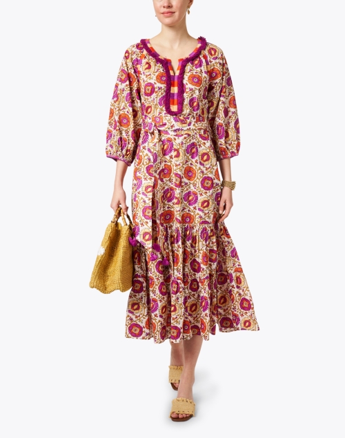 Look image - Figue - Johanna Multi Print Cotton Dress
