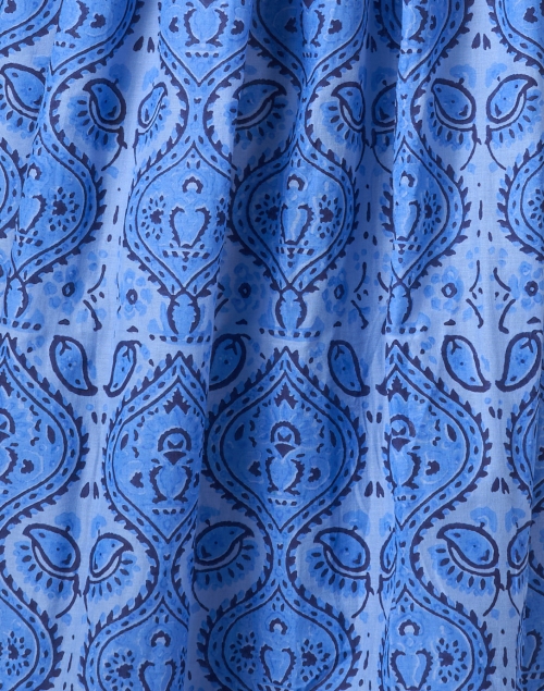 Fabric image - Bella Tu - Gia Blue Drawstring Dress