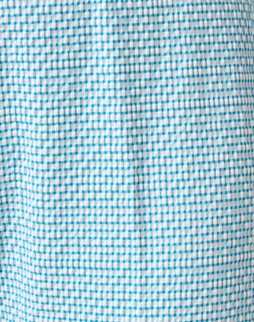 Fabric image - Peace of Cloth - Emma Blue Seersucker Pull On Pant