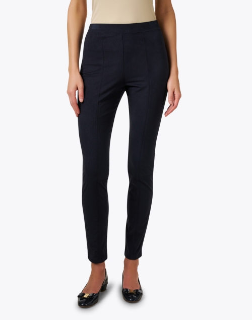 Front image - Max Mara Leisure - Ebe Navy Pull On Pant