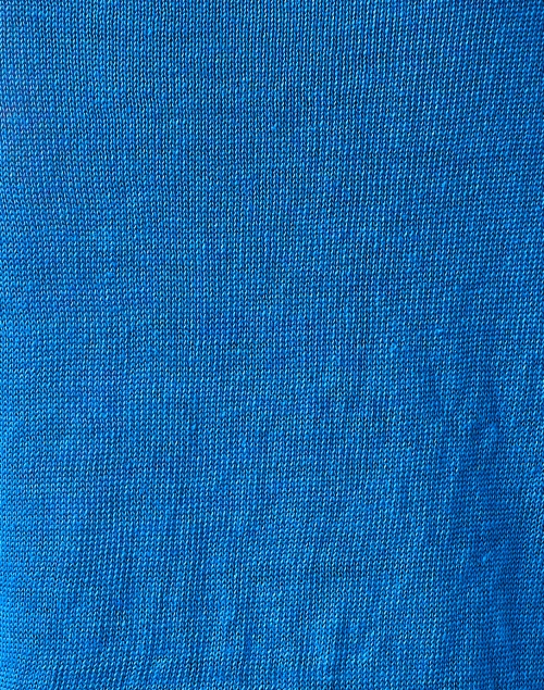 Fabric image - Weekend Max Mara - Azteco Blue Linen Sweater