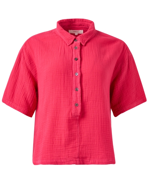 Product image - Xirena - Ansel Red Cotton Shirt