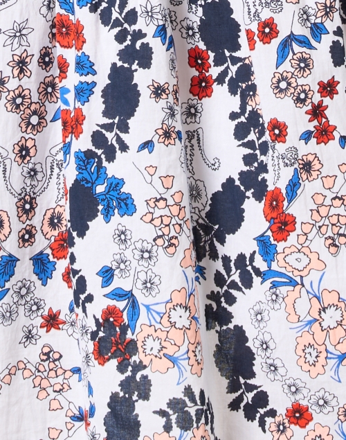 Fabric image - Ro's Garden - Deauville Multi Printed Shirt Dress