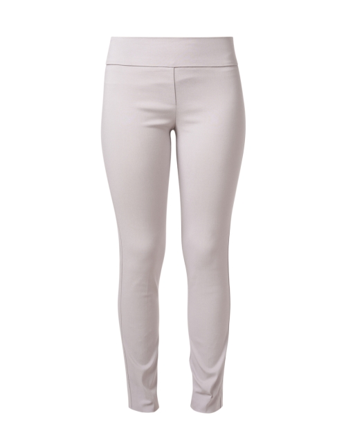 Product image - Elliott Lauren - Silver Control Stretch Pull On Ankle Pant