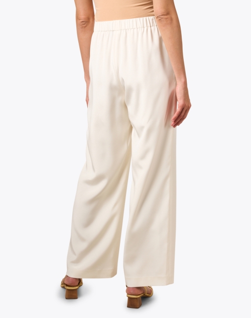 Back image - Lafayette 148 New York - Perry White Elastic Pant